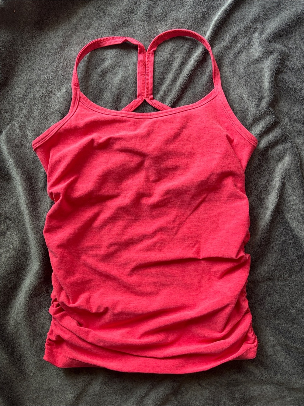 Beyond the Bump by Beyond Yoga Bright Pink Racerback Tank - Like New EUC